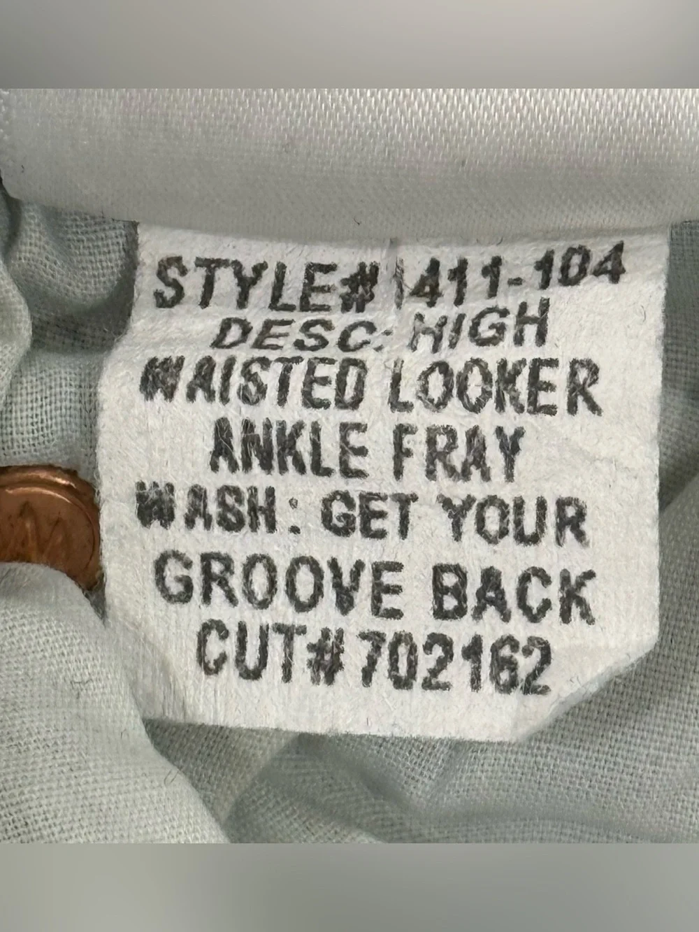 Mother High Waisted Looker Ankle Fray Jeans 26 Skinny Distressed Minimal Chic